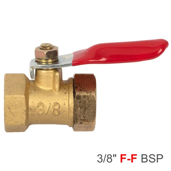 AIRCRAFT Ball Valve 3/8' Ff